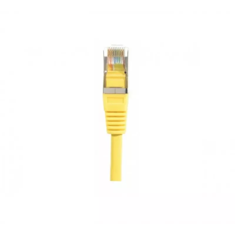 Exertis Connect Cat5e F/UTP tīkla kabelis RJ45 uz RJ45, 2m, dzeltens 854105