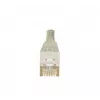 EXERTIS CONNECT Cat5e F/UTP komutācijas kabelis, pelēks, 0,15 m, ar slaidu aizsarguzmavu 857800