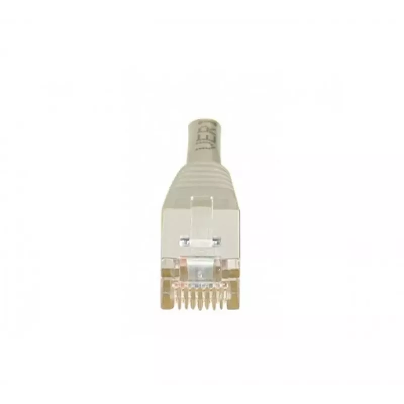 EXERTIS CONNECT Cat5e F/UTP komutācijas kabelis, pelēks, 0,15 m, ar slaidu aizsarguzmavu 857800