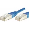 Exertis Connect 856832 Cat6 S/FTP tīkla kabelis, 0,5 m, zils