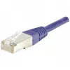 Exertis Connect 854450 Cat6 S/FTP tīkla komutācijas kabelis, violets, 0,15 m
