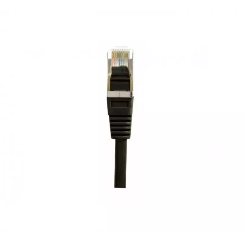 EXERTIS CONNECT Cat.6 S/FTP PiMF tīkla kabelis, RJ45, melns, 2 m 856870