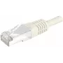 EXERTIS CONNECT Cat6 S/FTP komutācijas kabelis, 1,5 m, pelēks, ar slaidu lieces aizsardzību 856855
