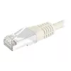 EXERTIS CONNECT Cat6 S/FTP komutācijas kabelis, 1,5 m, pelēks, ar slaidu lieces aizsardzību 856855