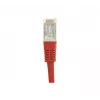 EXERTIS CONNECT Cat.6 S/FTP komutācijas kabelis, PiMF, sarkans, 5,0 m 856883
