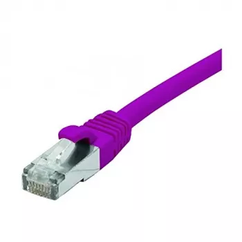EXERTIS CONNECT Cat 6 F/UTP PoE halogēnu nesaturošs komutācijas kabelis, violets, 10 m 854415