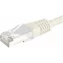 EXERTIS CONNECT Cat.6 S/FTP tīkla kabelis, PiMF, pelēks, 15,0 m, plāns snagless aizsarguzmava 856900