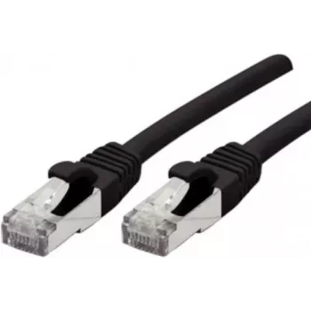 Exertis Connect 858484 Cat6a S/FTP tīkla kabelis, 1 m, melns