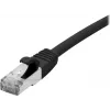 Exertis Connect 858484 Cat6a S/FTP tīkla kabelis, 1 m, melns