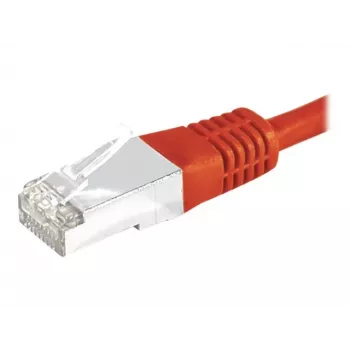 EXERTIS CONNECT Cat.6 S/FTP PiMF tīkla kabelis, sarkans, 15 m 856919