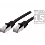 Exertis Connect 858493 Cat6a S/FTP tīkla kabelis, 25 m, melns