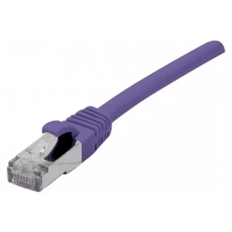 EXERTIS CONNECT Cat 6A S/FTP tīkla kabelis, violets, 2 m 858518