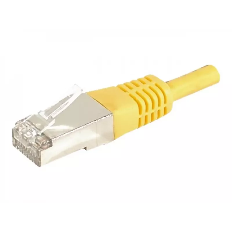 EXERTIS CONNECT S/FTP CAT.6A komutācijas kabelis, 3m, dzeltens 858334