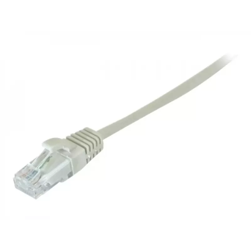EXERTIS CONNECT Cat. 6A U/UTP vara komutācijas kabelis, pelēks, 0,5 m, PoE, Snagless 859450