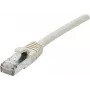 EXERTIS CONNECT Cat. 6A U/UTP vara pelēks 2,0 m PoE komutācijas kabelis ar snagless aizsargu 859452