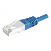 EXERTIS CONNECT Cat.6A S/FTP tīkla kabelis, zils, 0,5 m 858315