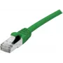 EXERTIS CONNECT Cat 6A S/FTP tīkla kabelis, 7,5 m, zaļš 858441