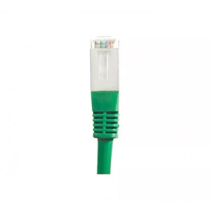 Exertis Connect 858351 Cat.6A S/FTP (PiMF) Class EA savienojuma kabelis, 7,5 m, zaļš, ar slim bend protection
