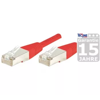EXERTIS CONNECT CAT.6A S/FTP komutācijas kabelis, sarkans, 2 m 858304