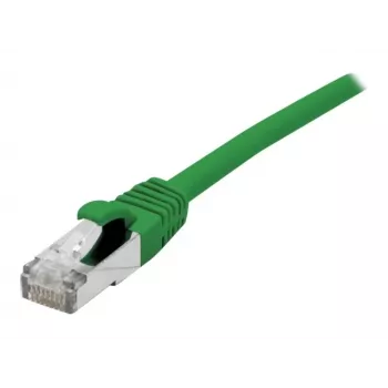 EXERTIS CONNECT Cat 6A S/FTP komutācijas kabelis, 0,3 m, zaļš 858434
