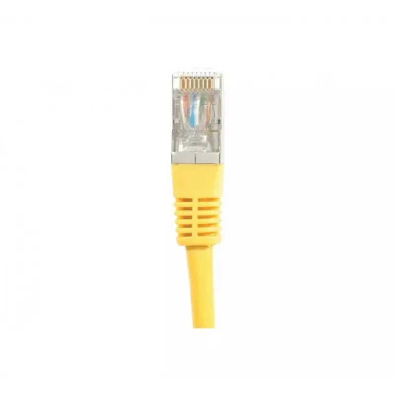 EXERTIS CONNECT 858339 Cat.6A S/FTP savienojuma kabelis, 20 m, dzeltens, Slim Boot