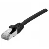 Exertis Connect 858487 Cat 6A S/FTP savienojuma kabelis, 3 m, melns, ar slim boot