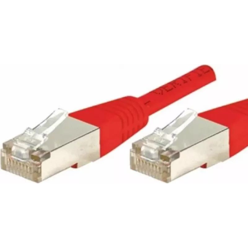 Exertis Connect 856847 Cat6 S/FTP komutācijas kabelis, 1 m, sarkans