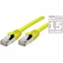 Exertis Connect 858420 Cat6a S/FTP tīkla komutācijas kabelis, 1 m, dzeltens