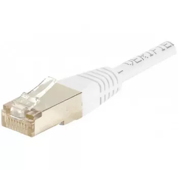 EXERTIS CONNECT Cat6 S/FTP PiMF tīkla kabelis, balts, 1 m 856851