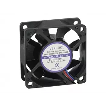 Exertis Connect Evercool 60 mm ventilators ar slīdgultņa gultni 910182