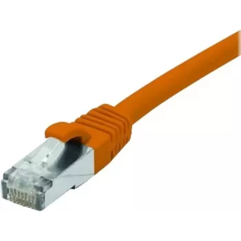 EXERTIS CONNECT 858530 Cat 6A S/FTP savienojuma kabelis, 0,3 m, oranžs, slim boot