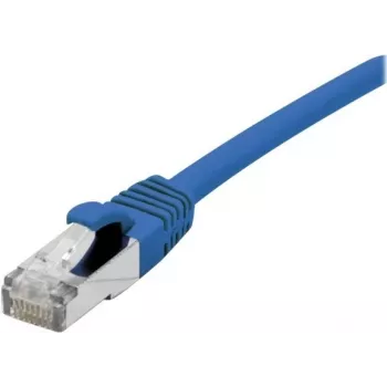 Exertis Connect Dexlan 7,5m CAT 6a SFTP PiMF bezhalogēna formēts savienojuma kabelis ar aizsargātiem fiksatoriem, zils, RJ-45 uz RJ-45, 858457
