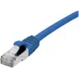 Exertis Connect Dexlan 7,5m CAT 6a SFTP PiMF bezhalogēna formēts savienojuma kabelis ar aizsargātiem fiksatoriem, zils, RJ-45 uz RJ-45, 858457