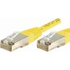 Exertis Connect Cat6 S/FTP Ethernet tīkla kabelis, RJ45, dzeltens, 3 m 856876