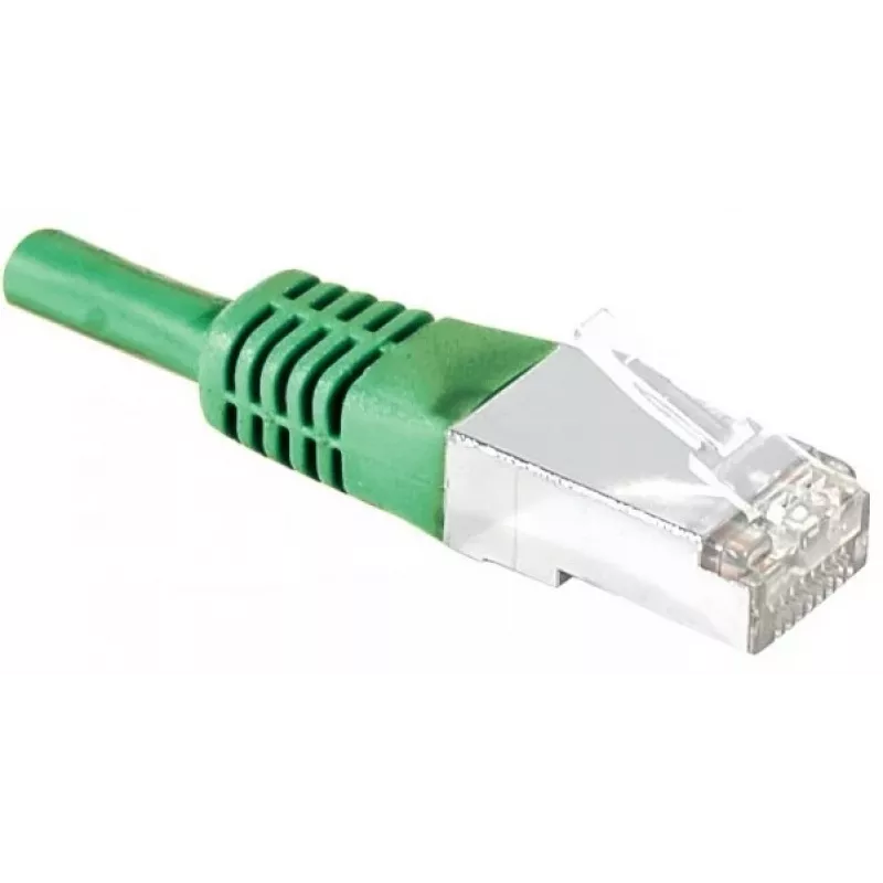 EXERTIS CONNECT S/FTP Cat.6 komutācijas kabelis, PiMF, zaļš, 5,0 m 856884