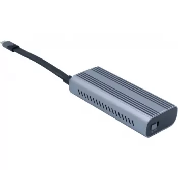 EXERTIS CONNECT M.2 SSD korpuss, USB4/Thunderbolt 4 40Gbps Type-C, M.2 NVMe/PCIe SSD 924640