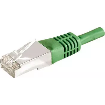 EXERTIS CONNECT Cat.6a F/UTP komutācijas kabelis, 0,15 m, zaļš, 10 Gbps 859545
