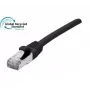 EXERTIS CONNECT RJ45 tīkla kabelis Cat. 6, F/UTP, GRS sertificēts, melns, 1,0 m (854648)