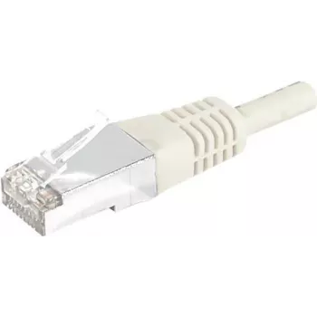 EXERTIS CONNECT 857700 Cat.6A S/FTP savienojuma kabelis, 0,5 m, pelēks, ar slim boot
