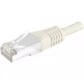 EXERTIS CONNECT 857700 Cat.6A S/FTP savienojuma kabelis, 0,5 m, pelēks, ar slim boot