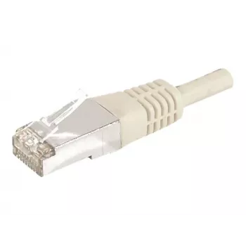 EXERTIS CONNECT 859507 Cat.6a F/UTP savienojuma kabelis, 5 m, pelēks, 10 Gbps, slim boot