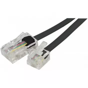 EXERTIS CONNECT telefona kabelis, melns, 2,0 m (EXC911735)