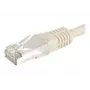 EXERTIS CONNECT CAT.6a F/UTP komutācijas kabelis, pelēks, 7,5 m, 10 Gbps, Slim Boot 859508