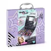 Canal Toys Make-Up Studio (OFG313) - bērniem drošs kosmētikas komplekts ar 10 acu ēnām, 6 lūpu spīdumiem, 2 vaigu sārtumiem, aplikatoriem, otām un salokāmu spoguli