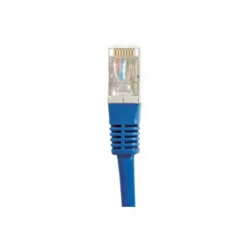 EXERTIS CONNECT Cat.6A S/FTP komutācijas kabelis, 1m, zils 858316