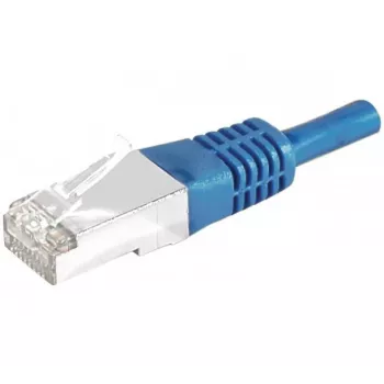 EXERTIS CONNECT Cat.6A S/FTP komutācijas kabelis, 1m, zils 858316