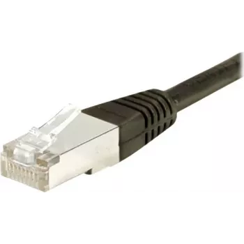 EXERTIS CONNECT Cat6 S/FTP tīkla komutācijas kabelis, 0,15m, melns 856816