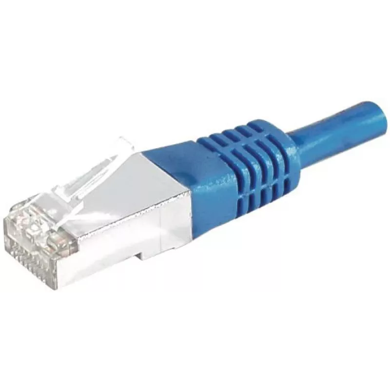 EXERTIS CONNECT Cat.6A S/FTP komutācijas kabelis, 7,5 m, zils 858321