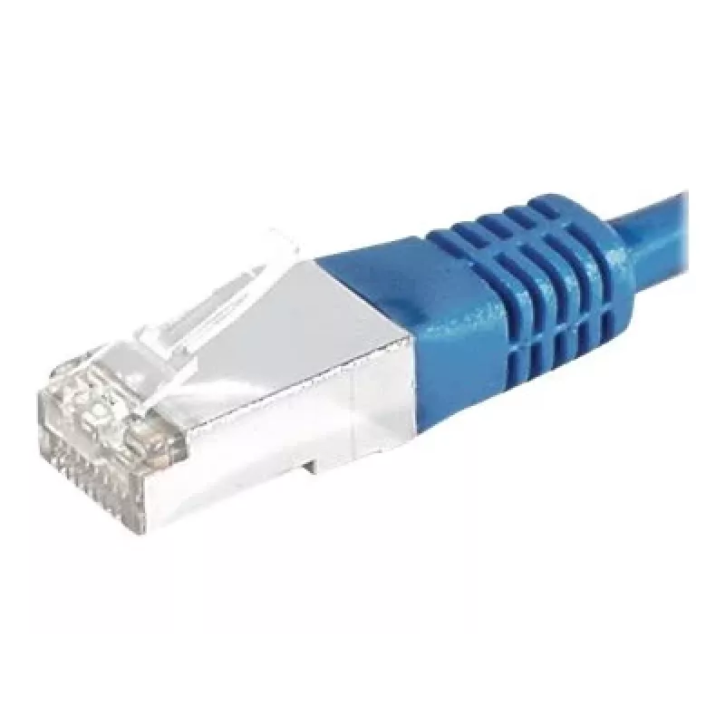 EXERTIS CONNECT Cat.6A S/FTP komutācijas kabelis, 7,5 m, zils 858321