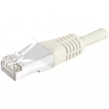 EXERTIS CONNECT Cat6 S/FTP komutācijas kabelis, PiMF, pelēks, 0,5 m, slaids Snagless 856828
